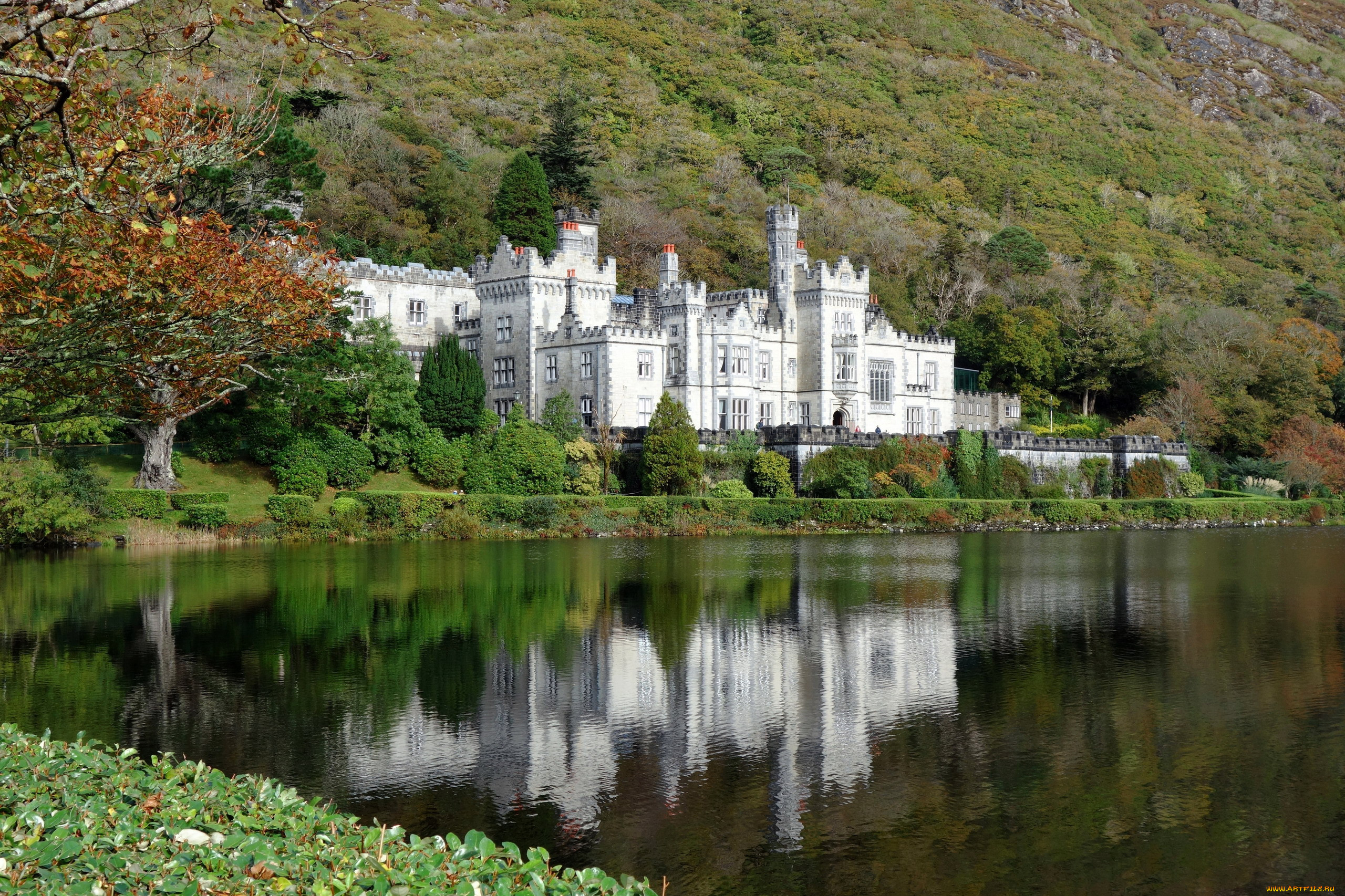 kylemore abbey, ireland, , -  ,  ,  , kylemore, abbey